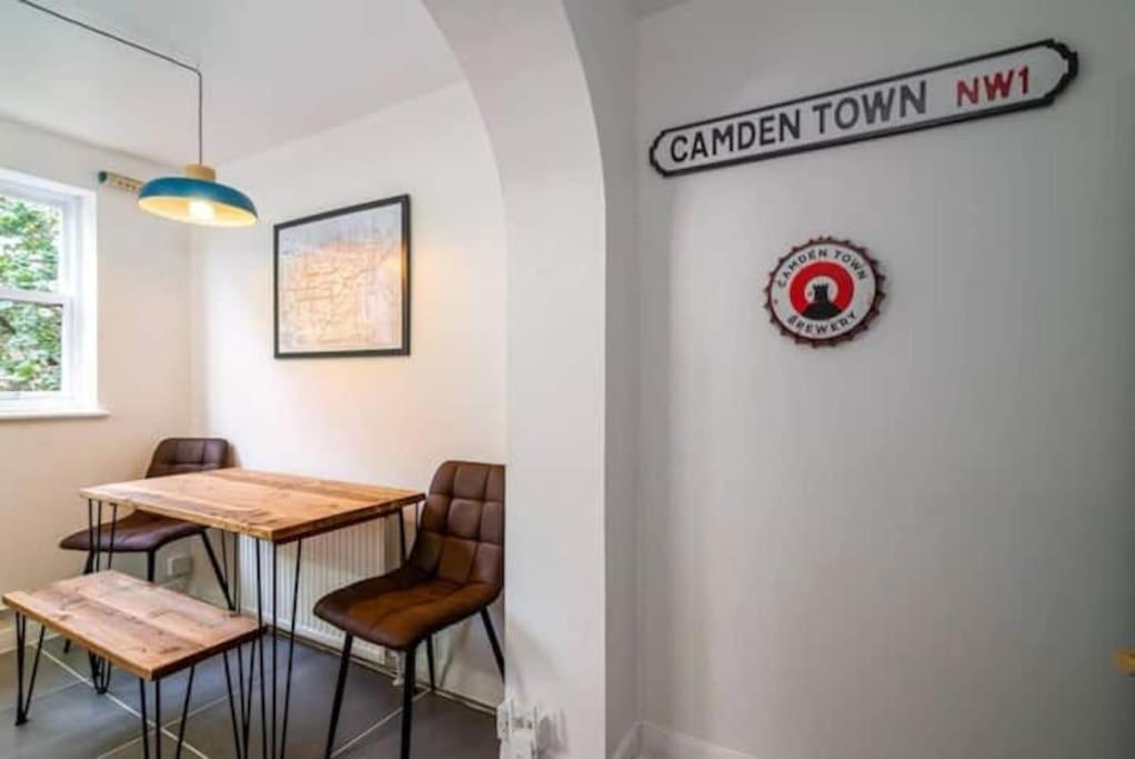 Quiet 4 Bedroom House Between Camden & Kings Cross London Exterior foto